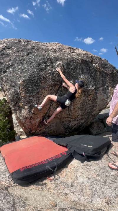 Sweet Tooth v4, Lake Tahoe - Beta Video from zaraclimbs