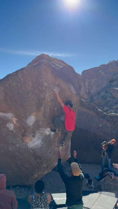 Carrot Top v3, Bishop - Beta Video from kwarlklimbz
