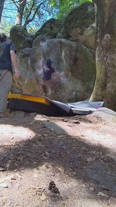 Hueco Wall v5, Castle Rock State Park - Beta Video from edasaur