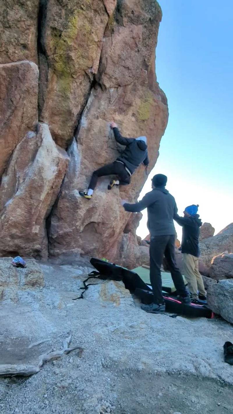 Face Out v5, Flagstaff Mountain, CO - Beta Video from BoulderBoyTim