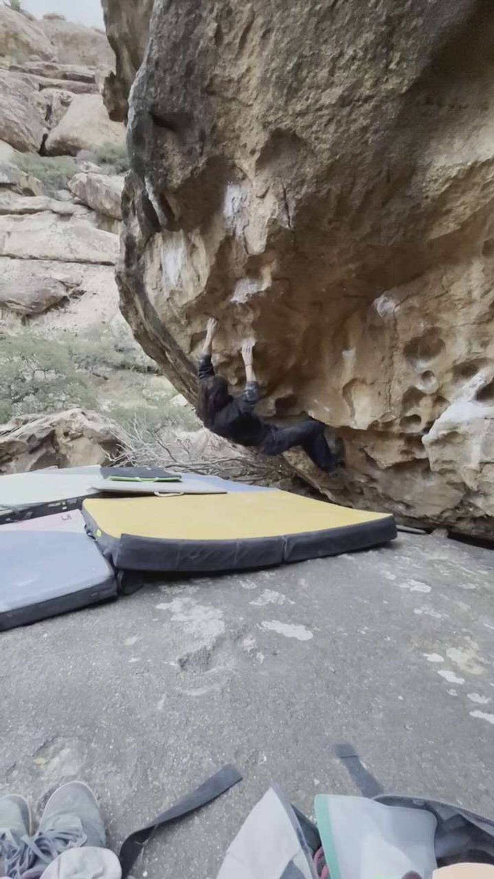 Fly Girl v10, Hueco Tanks - Beta Video from thegnarwall