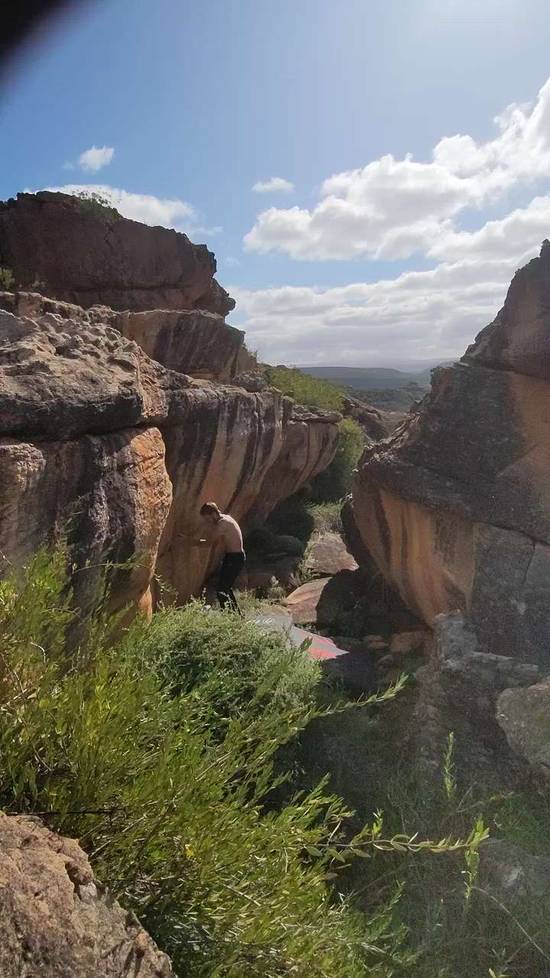 Alley Oop v10, Rocklands - Beta Video from CarlosTkacz