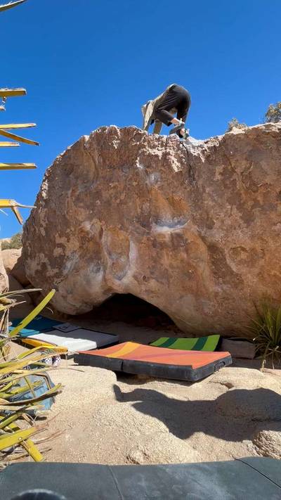 Flintlock Dyno v0, Joshua Tree - Beta Video from shanslowclimbs