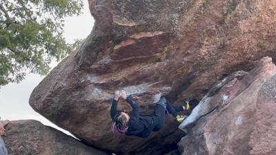 Stranger Than Friction v6, Flagstaff Mountain, CO - Beta Video from Caroleeena
