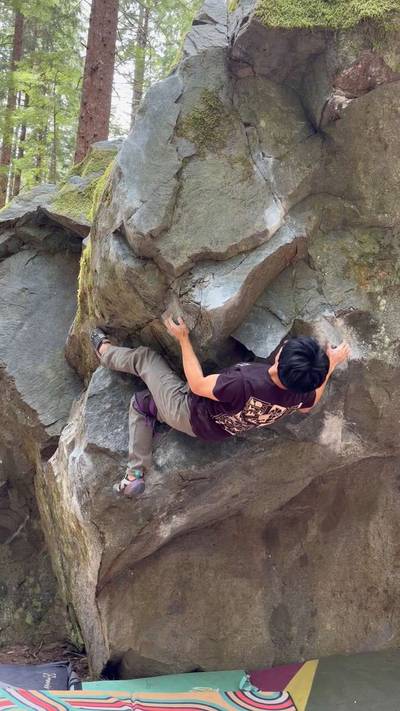 Meat Eating Vegetarian Low v7, North Bend - Beta Video from DiegoC
