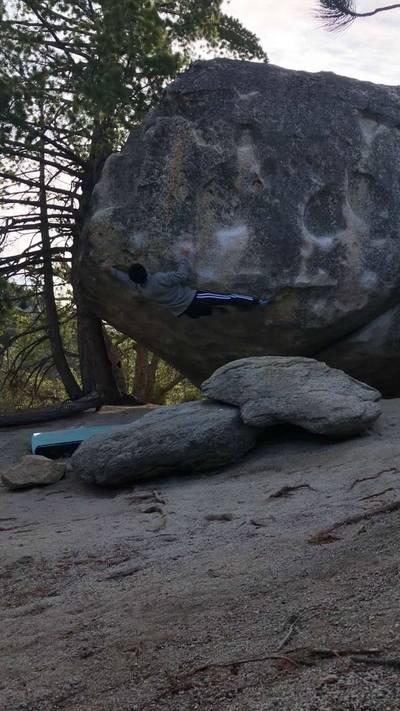 Trailside Arete v6, Black Mountain - Beta Video from j.k0000
