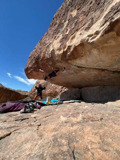 Fern Roof v8, Hueco Tanks - Beta Video from ANTHEA