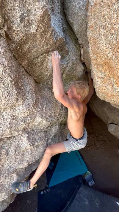 Baggins Right v8, Little Cottonwood Canyon - Beta Video from RNR_Sendy