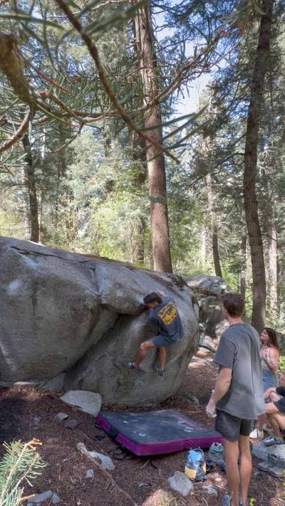 Steve's Problem v4, Little Cottonwood Canyon - Beta Video from routesetter