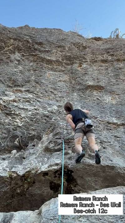 Bee-otch 5.12c, Reimer's Ranch - Beta Video from loganmjung