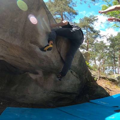 Le Mandarin (droite) v6, Fontainebleau - Beta Video from rawd