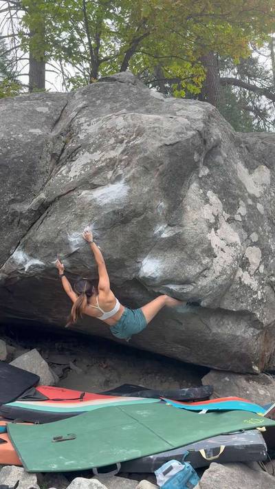 The Hueco Crimper Low v8, Leavenworth - Beta Video from rachelc