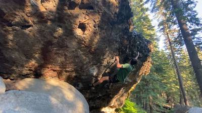 Twizzler v8, Lake Tahoe - Beta Video from daBoulder