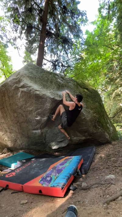 The Tigger v5, Squamish - Beta Video from mattfischerclimbs