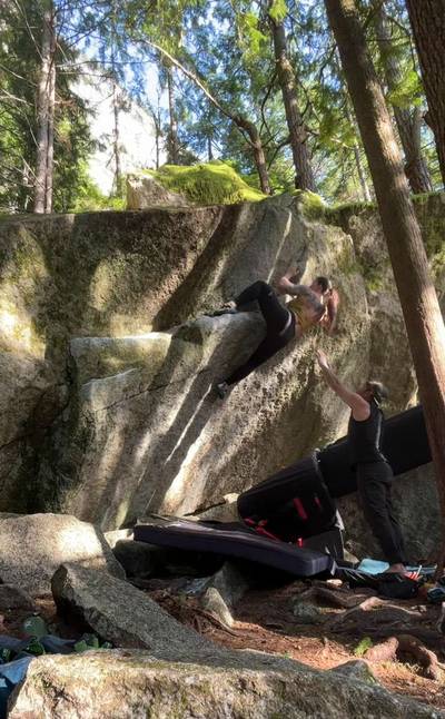Heartbreak Hotel v2, Squamish - Beta Video from mountainmarie