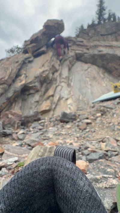 Slab Warmup v0, Clear Creek Canyon - Beta Video from KEELER