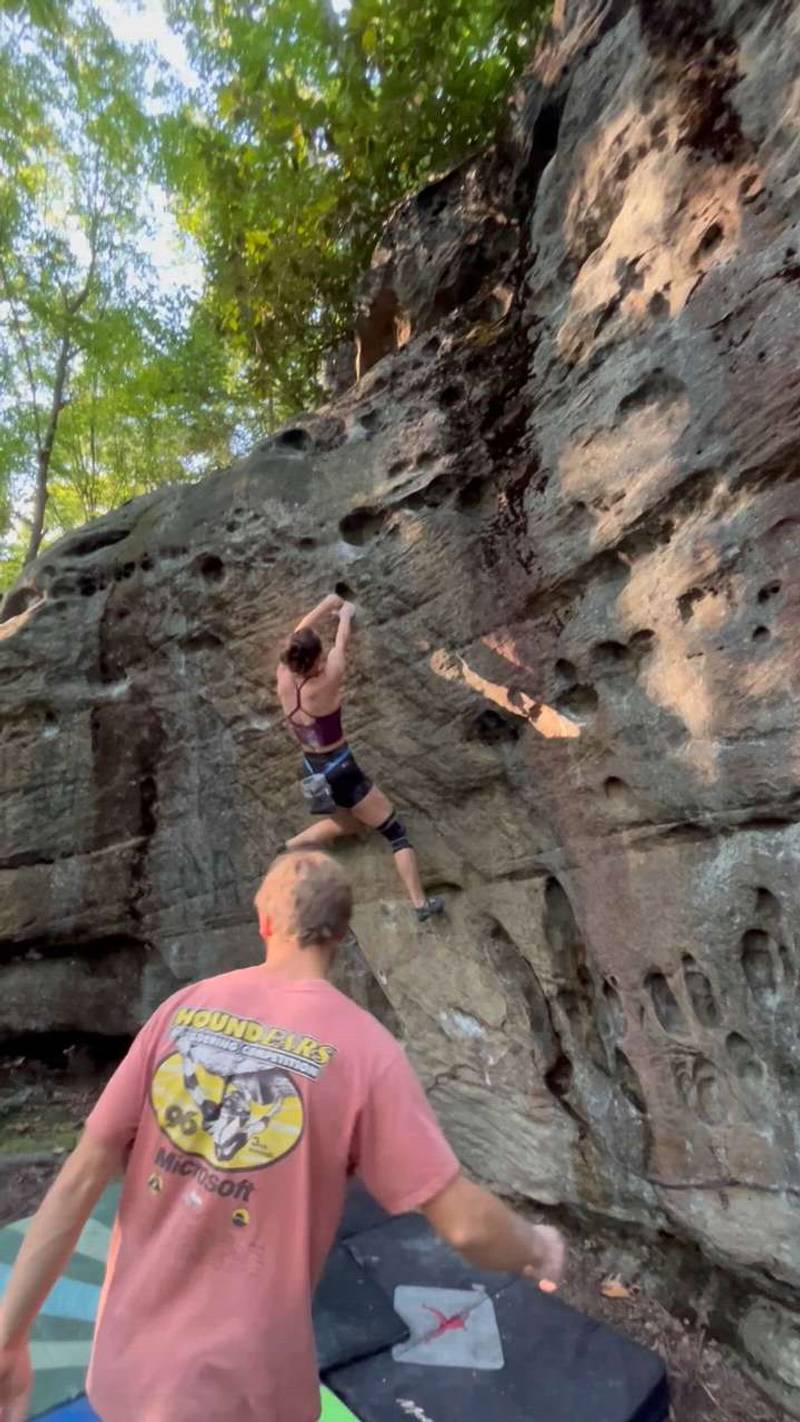 Dark Horse v5, New River Gorge - Beta Video from shheabutter