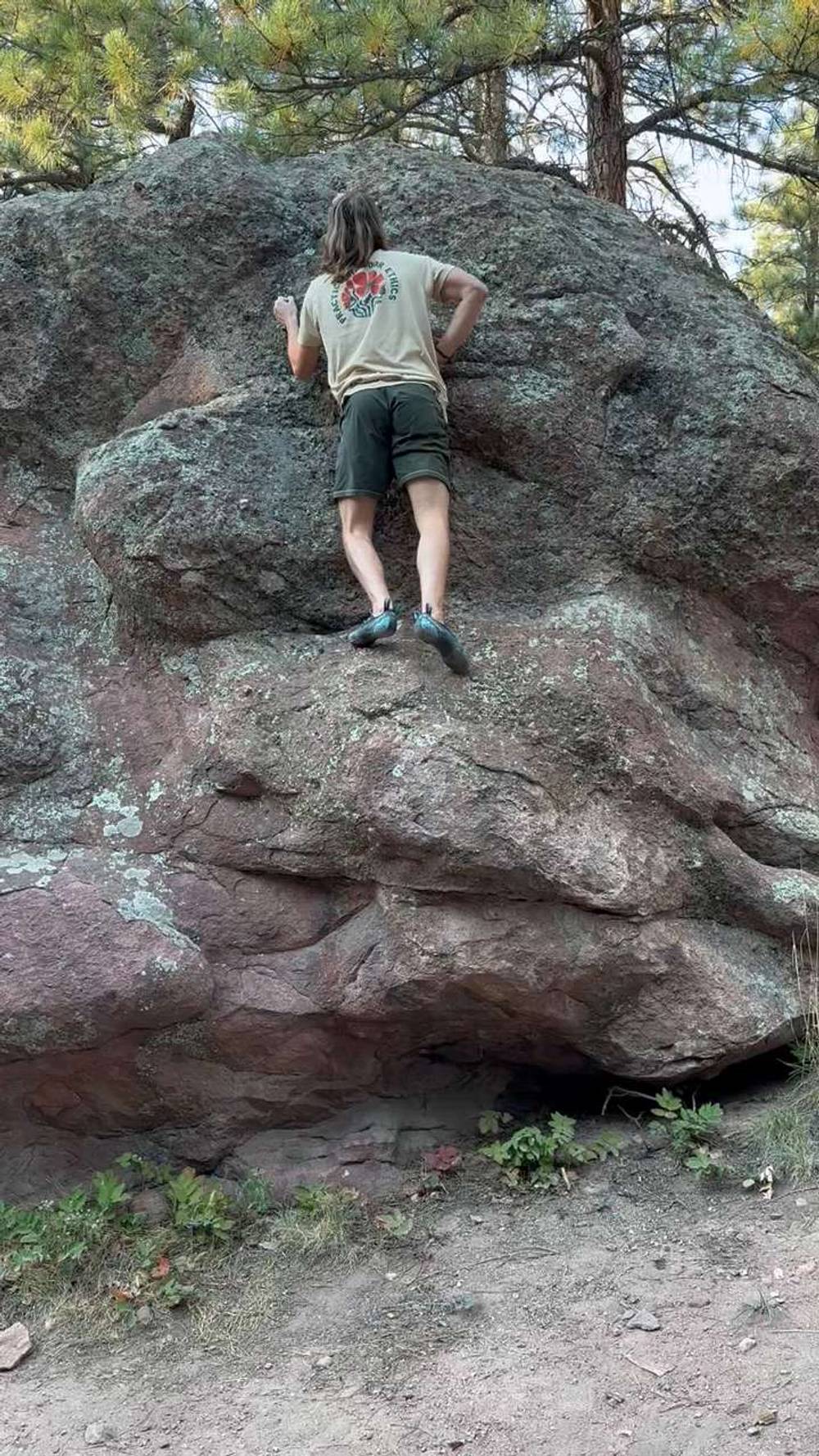 White Hunter vB, Flagstaff Mountain, CO - Beta Video from Chris_Ol