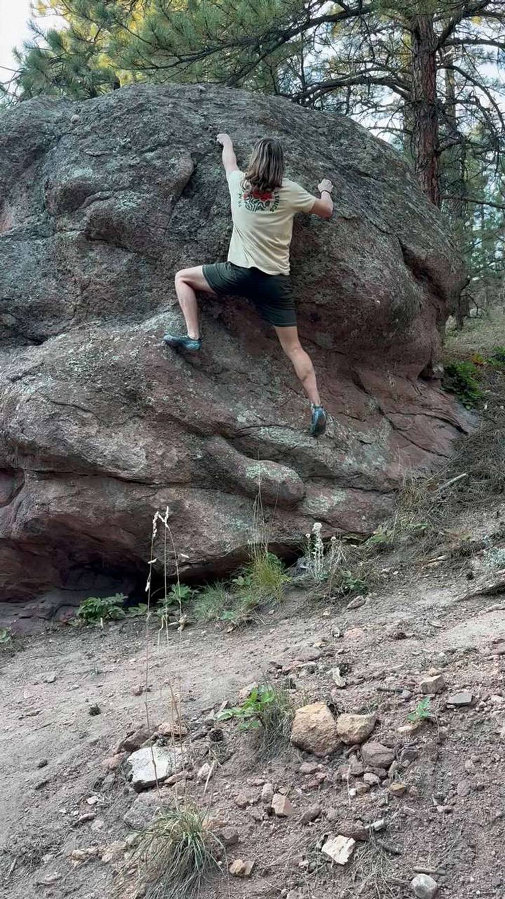 Tusk v0, Flagstaff Mountain, CO - Beta Video from Chris_Ol