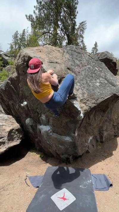 The Rail (Mad Meadows) v3, Leavenworth - Beta Video from mountainmarie