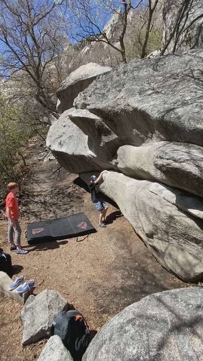 Double Dyno (AKA Dan's Problem) v2, Little Cottonwood Canyon - Beta Video from Shaylor_jack