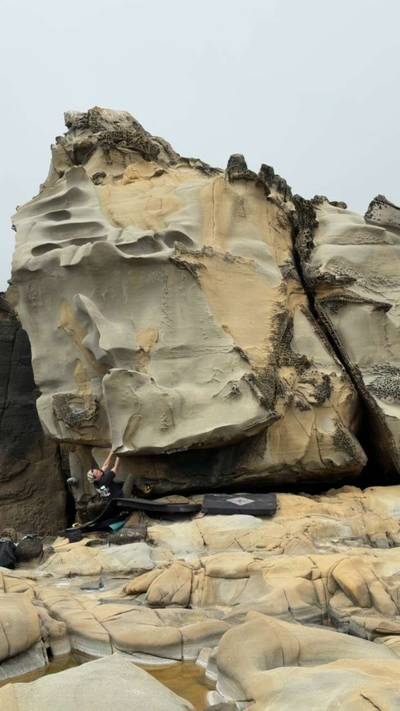 Tufatafoni Traverse v3, Salt Point - Beta Video from mellowtonin