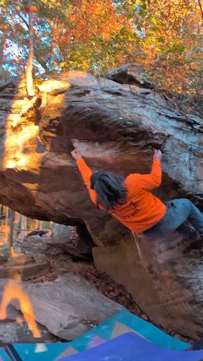 Moonshine v5, Coopers Rock - Beta Video from Climing