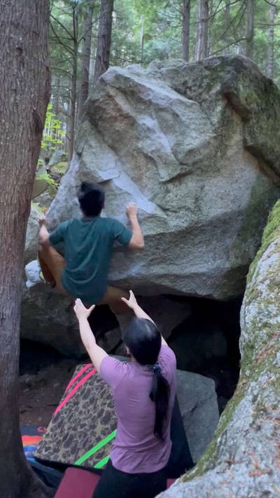 Timeless Low v7, Squamish - Beta Video from dogwaterking007