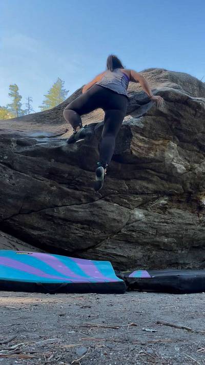 Heel Hook Left v2, Leavenworth - Beta Video from robynpetrik