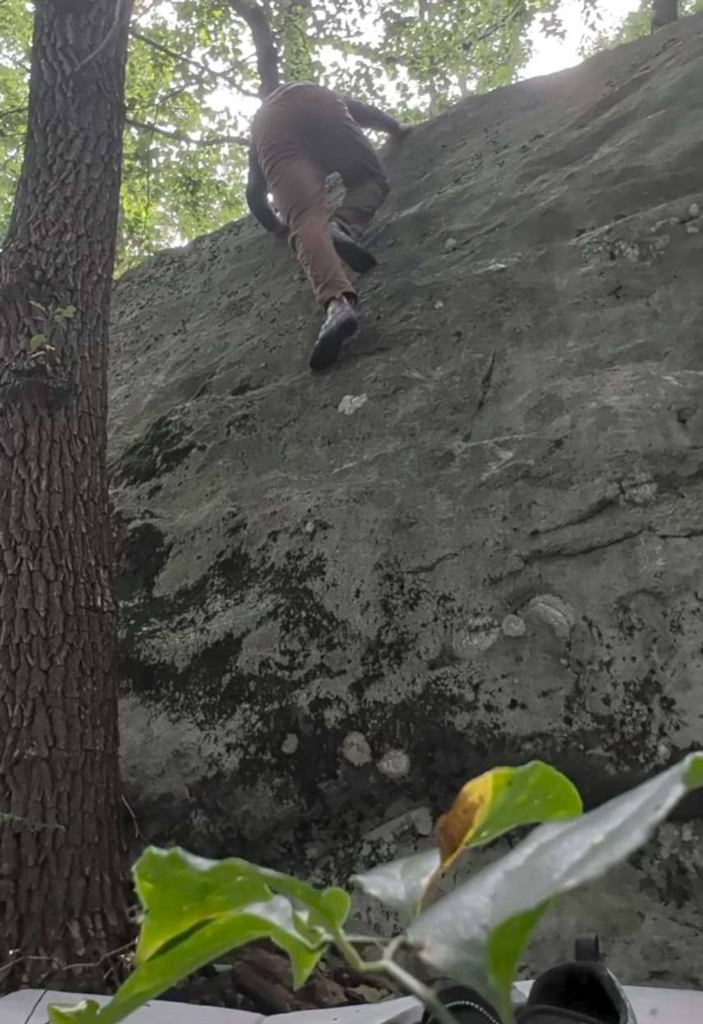 Burly Boy Slab v1, Coopers Rock - Beta Video from Steven.Weinstein