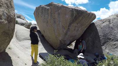 Fly Boy Arete v5, Bishop - Beta Video from dindinasaur