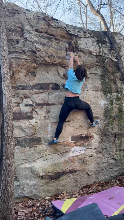 Screaming Church Girls v4, Rocktown - Beta Video from almabclimbing