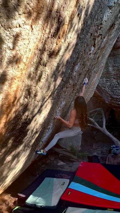 Caroline v10, Rocklands - Beta Video from Ames