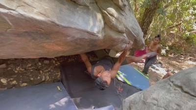 Clam Digger v9, Indian Rock - Beta Video from KrisBoulder