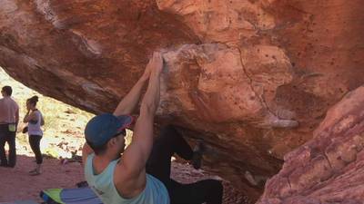 Monkey Bar Right v6, Red Rock - Beta Video from cwongbeta