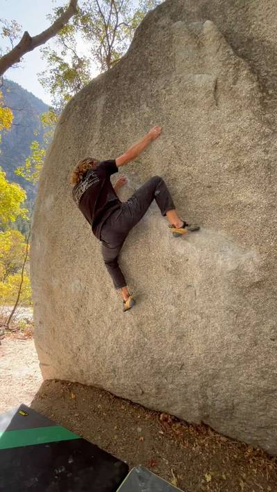 Mr. Smiley v6, Little Cottonwood Canyon - Beta Video from evanschwitters