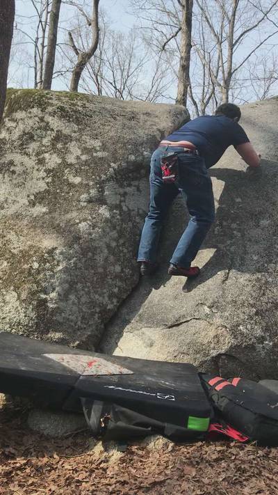 Tennis Shoe Crack vB, Boat Rock - Beta Video from Dpernini