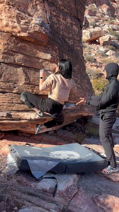 Bugs Bunny - Arete Right v1, Red Rock - Beta Video from rosalyn