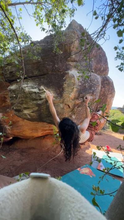 The Prow (Buoux) v5, Rocklands - Beta Video from gfox