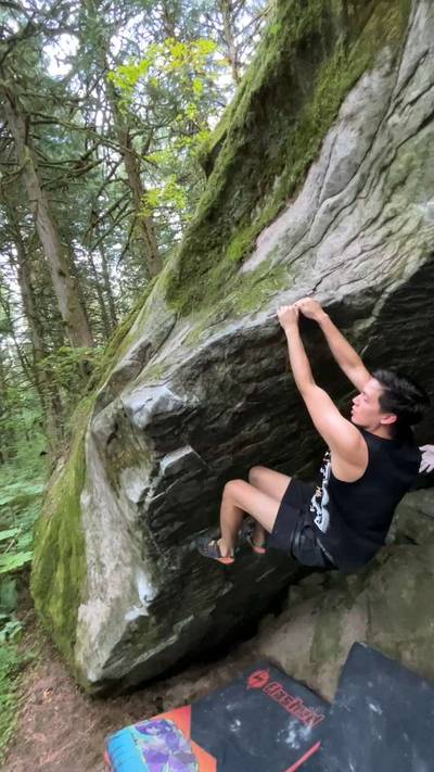 Half Pint v5, Fraser Valley - Beta Video from mattfischerclimbs