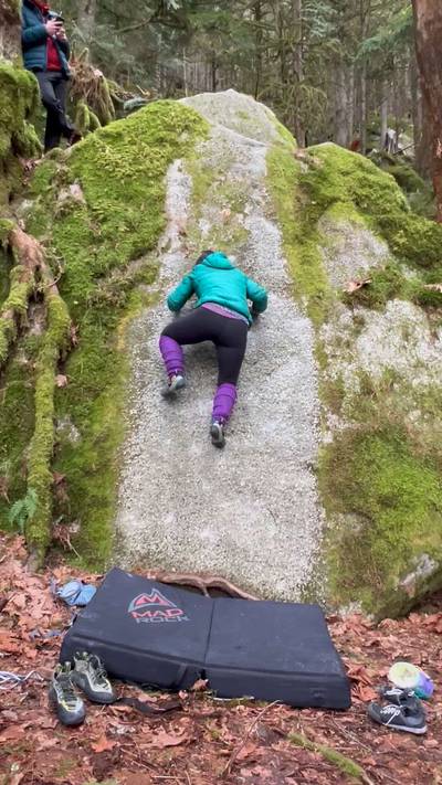 Nadia's Slab v1, Squamish - Beta Video from robynpetrik