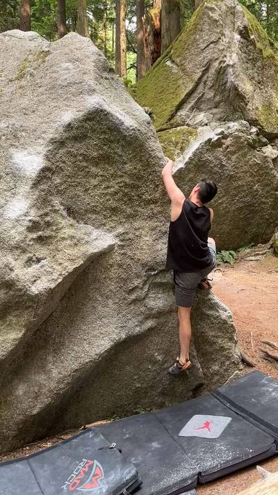 Shark Fin Soup v3, Squamish - Beta Video from mattfischerclimbs