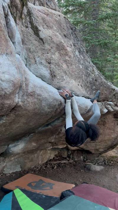 Man Eater v8, Rocky Mountain National Park - Beta Video from inaclimbs