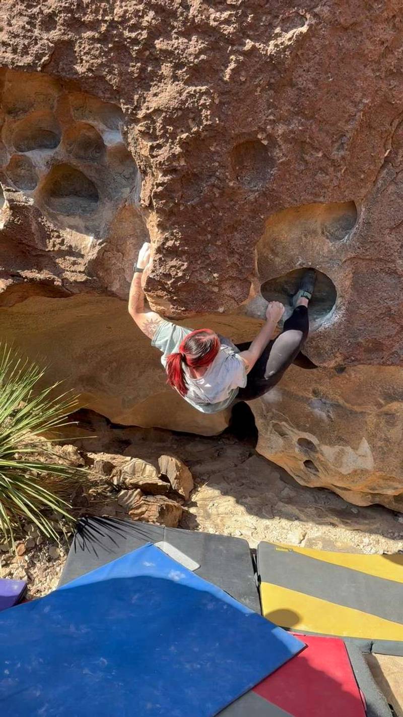 Beefy Reef Traverse v3, Hueco Tanks - Beta Video from Cockaroachel