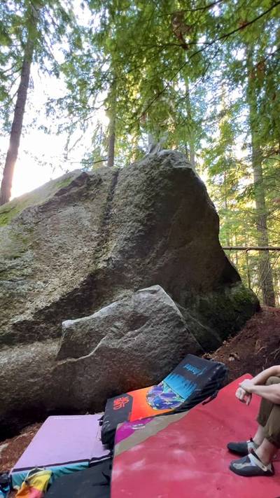 Huck Deferral v6, Squamish - Beta Video from onassisclimbs