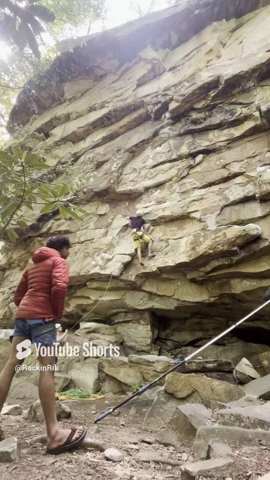Go Cat Go! 5.12b, New River Gorge - Beta Video from Larsen