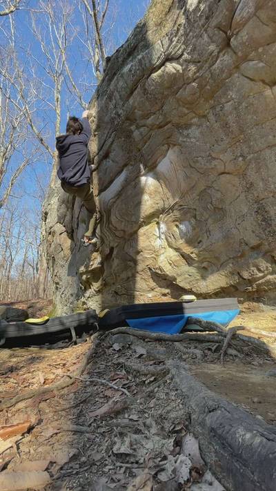 Pinch Loaf v5, Rocktown - Beta Video from cmclimbs