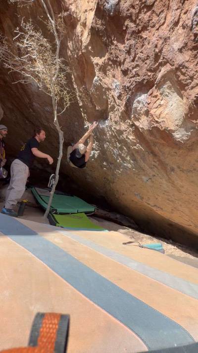 Big Iron on His Hip v7, Hueco Tanks - Beta Video from colejanssen