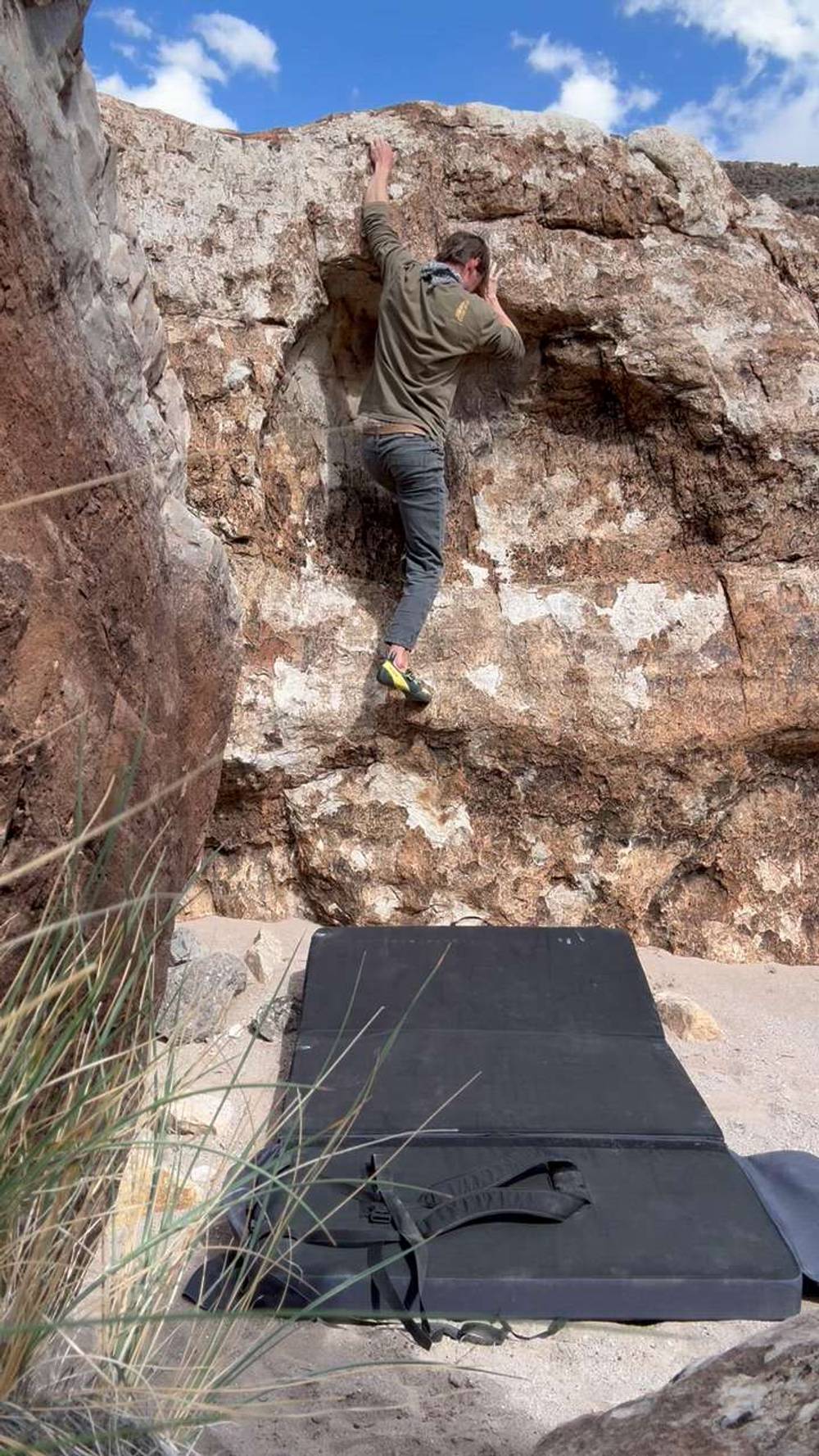 Bright White v1, Ibex - Beta Video from desertclimbs