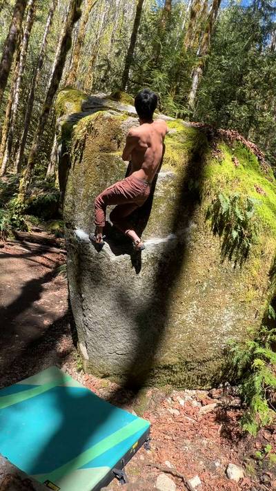 Right Arete (Midnite) v3, Index - Beta Video from sendric